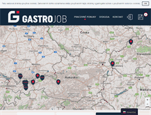 Tablet Screenshot of gastrojob.sk